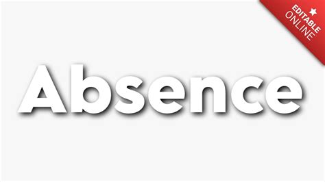 Image result for Absence