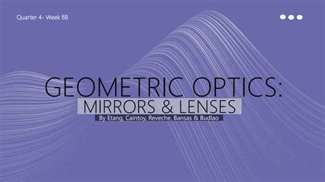 Geometric Optics 的图像结果