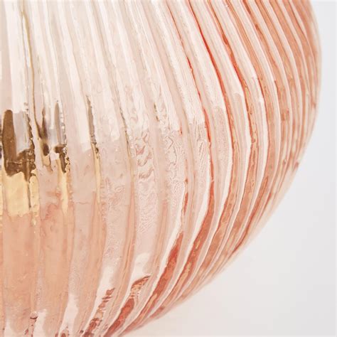 Buy Moksha Matteo Glass Ribbed Lantern with T-Light Holder from Home ...