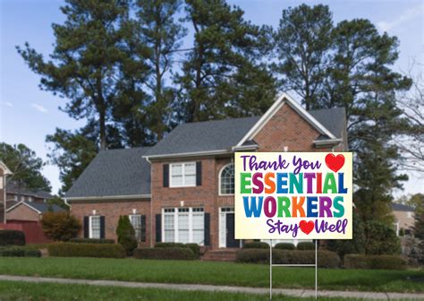 Image result for Essential Workers Only Signage