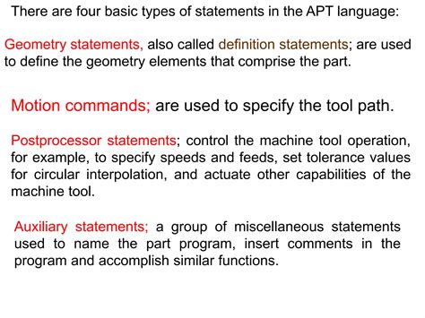 Image result for Apt Part Programming