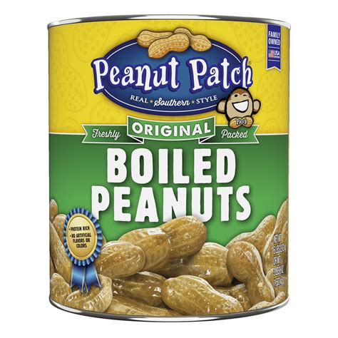 Peanut Patch Original Canned Boiled Peanuts 27oz, Can