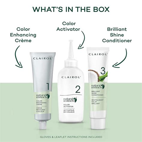 Buy Clairol Natural Instincts Demi-Permanent Hair Dye, 6C Light Brown ...