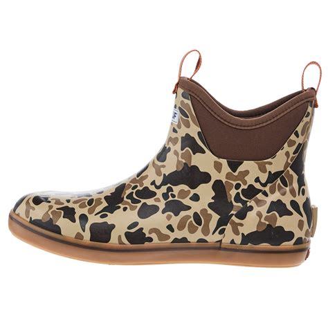 Xtratuf Men`s Duck Camo 6In Ankle Deck Boot