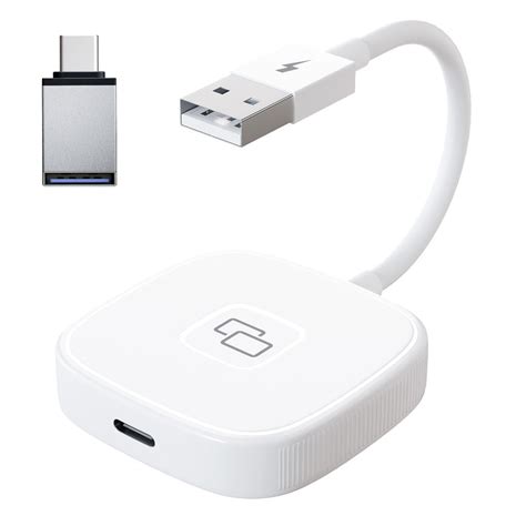 THT-020-7 Car Mirror Adapter AI BOX for iPhone Carplay to Car Display ...