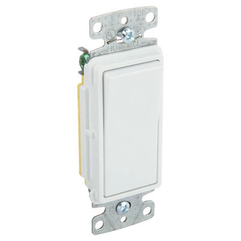 Rocker Switch, Single Pole, Wall Switch - 52HF21|RSD115W - Grainger