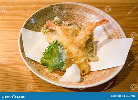 Traditional Japanese Tempura Stock Photo - Image of japanese, food: 8145818