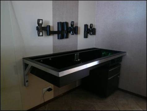 Image result for Custom Built Computer Desk