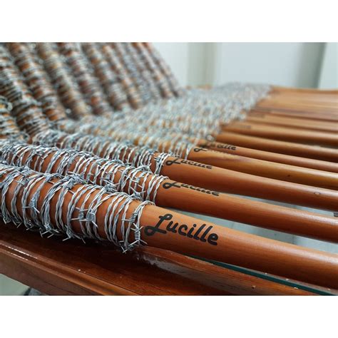 taco do negan the walking dead taco lucille com arame farpado baseball ...