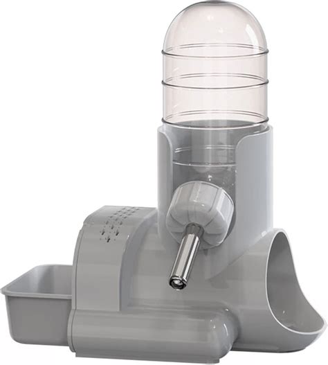 Buy QMMD Hamsters Water Bottle with Stand Hut 3 in 1 Water Bottle ...