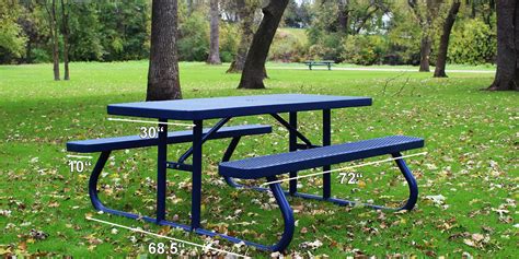 Standard Picnic Table Size: Dimensions & Types in State Parks (2024 ...