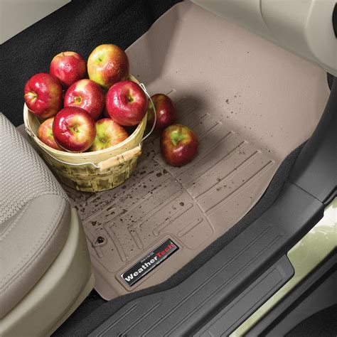 Weathertech® 448581 - DigitalFit™ 1st Row Black Molded Floor Liners