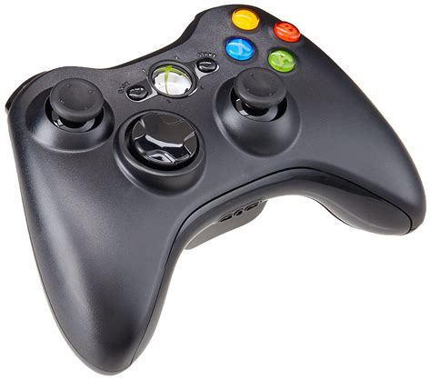 Amazon.com: Xbox 360 Wireless Controller - Glossy Black : Videojuegos