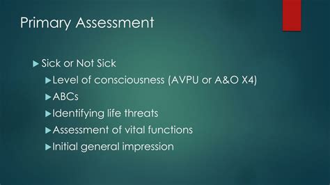 PPT - Mastering Essential EMT Patient Assessment Skills PowerPoint ...