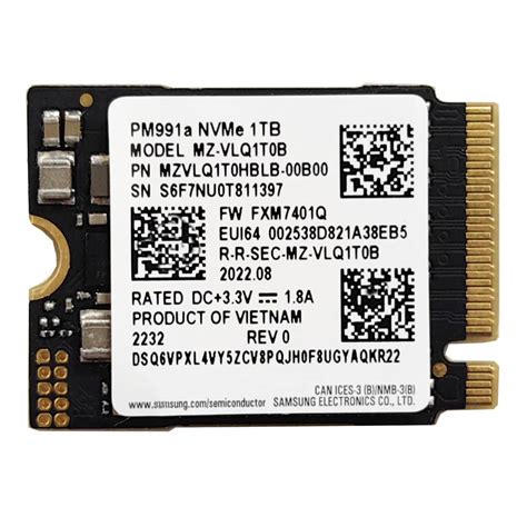Amazon.in: Buy FASHION SPROUT 1TB 2230 SSD PCIe NVMe M.2 Gen 3 x 4 ...