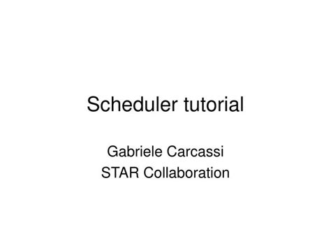 Image result for Scheduler Tutorials