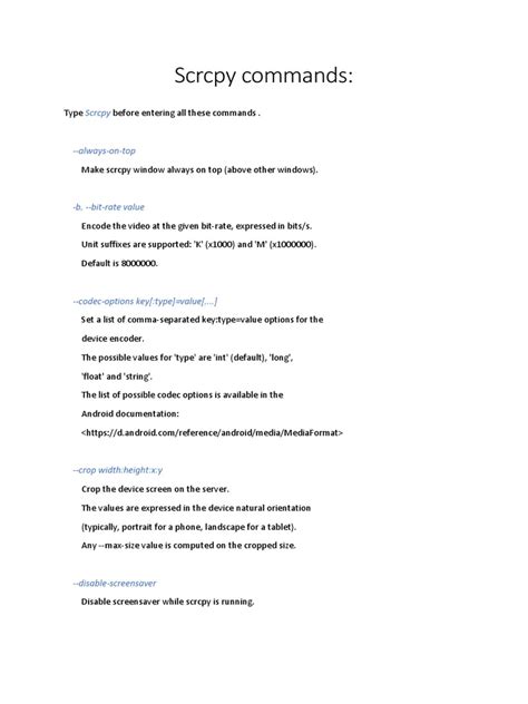 Image result for Scrcpy All Function