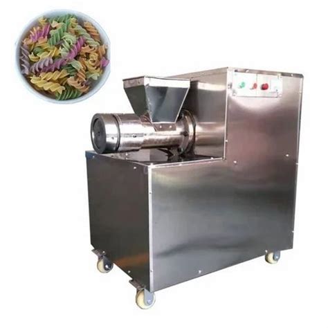 Pasta Extruder Machine - 200 Kg Pasta Extruder Machine Manufacturer ...