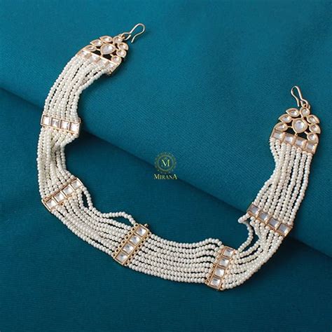 Rashmika Polki Designer Mathapatti