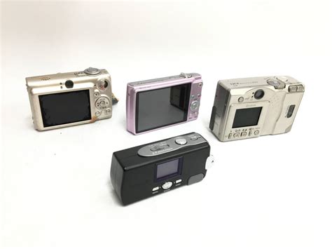 ☆ コンパクトデジタルカメラ まとめ 1 ☆ Canon IXY 300 + 700 + SONY Cyber-shot U + CASIO ...