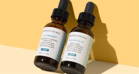 Phloretin CF vs. CE Ferulic: SkinCeuticals Serums | LovelySkin