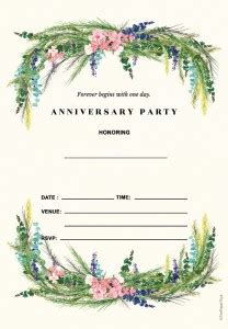 thepapertoys Anniversary Invitation Cards , 25 Cards with Envelopes (5* ...