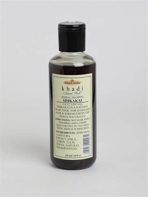 Buy Khadi Natural Herbs Herbal Shikakai Shampoo - 210ml Online at Low ...