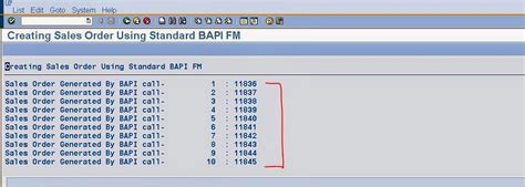 Image result for Bapi Sales Order