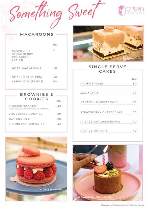 Image result for Opera Waterloo Menu