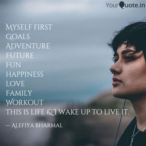 Myself first Goals Advent... | Quotes & Writings by Alefiya Bharmal ...