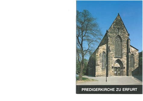 Buy Erfurt: Die Predigerkirche: 1855 (Kleine Kunstfuhrer) Book Online ...