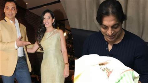 pak ex pacer Shoaib Akhtar becomes father, ২০১৪ সালের ২৫ জুন রুবাব খান ...