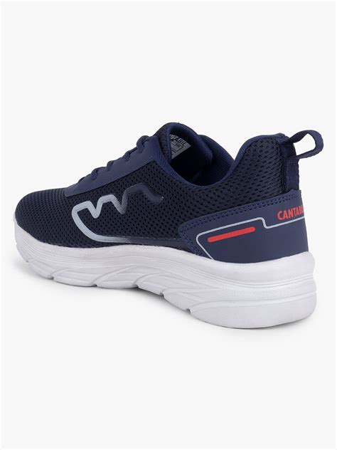 Men's Navy Casual Sports Shoes – Cantabil