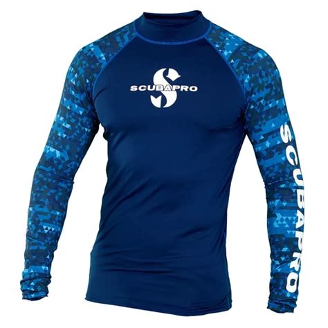 Rash Guard Aegean LS Men UPF50 | Scubapro India