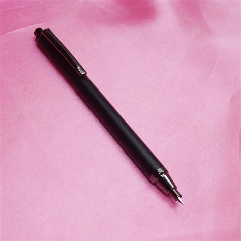 Luoshi 3866 Mat Black Color Body With Fine Nib Click Type Converter ...