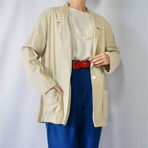Fire Islander beige tailored JKT アイボリーベージュテーラードジャケット | &Dorothy used ...