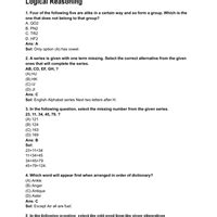 Mathematics Olympiad Model Test Paper - 3 PDF Download