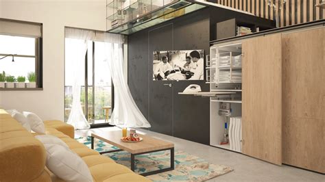 30平米小户型一居室装修设计 小空间大魔术-家居快讯-广州房天下家居装修