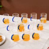 Premium Glass Cups Online - Luxury Glass Tea Cups | Nestasia