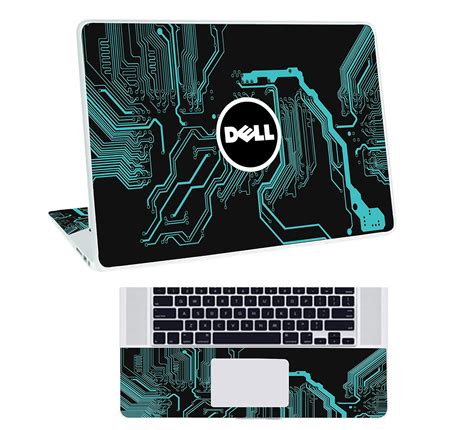 Inkykart Pattern D5 Top+Wrist Pad Vinyl Laptop Skin/Sticker/Cover for ...