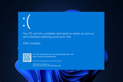 Image result for Windows OS Blue Screen Error