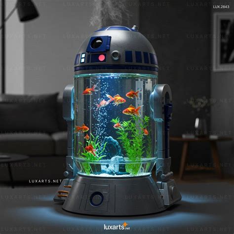 R2-D2 Shaped Aquarium – Star Wars Inspired Fish Tank for Home Decor ...