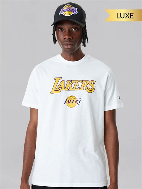 Buy LA Lakers NBA Team Logo White T-Shirt From Fancode Shop.