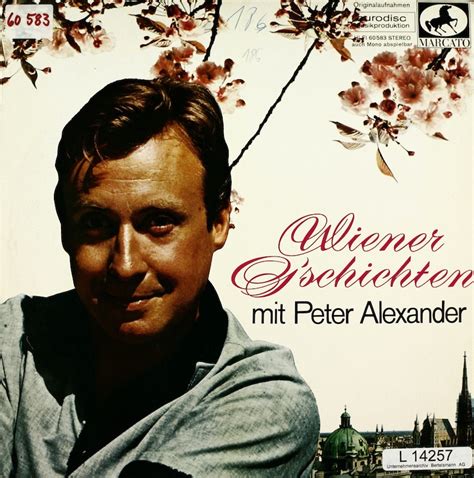 Peter Alexander. Wiener G'schichten – Bertelsmann Vinyl Collection