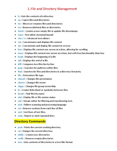 Linux Commands Reference Guide - DEVOPS - Studocu
