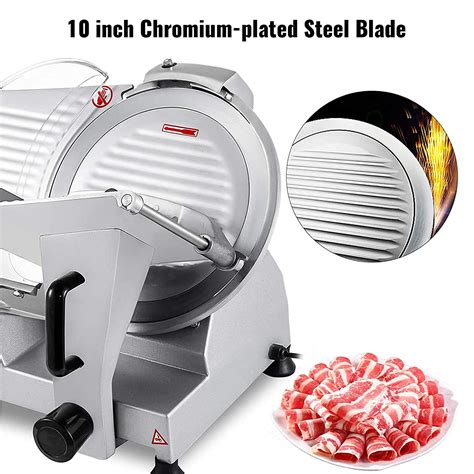 Vevor Commercial Meat Slicer 10 Inch Electric Food Slicer at Alonzo ...
