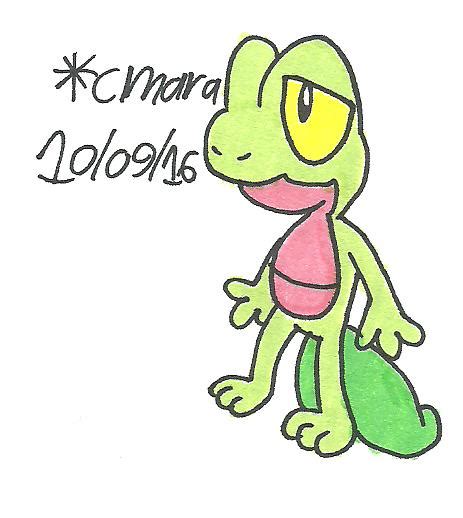 Image result for Treecko Drawing