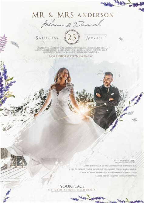 Wedding Flyer Template Free
