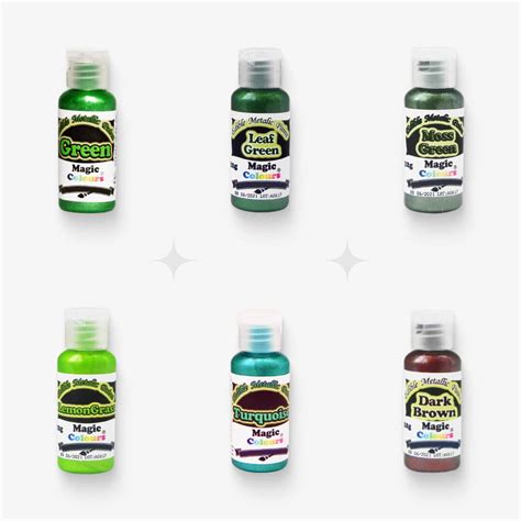 Edible Metallic Paints – Magic Colours