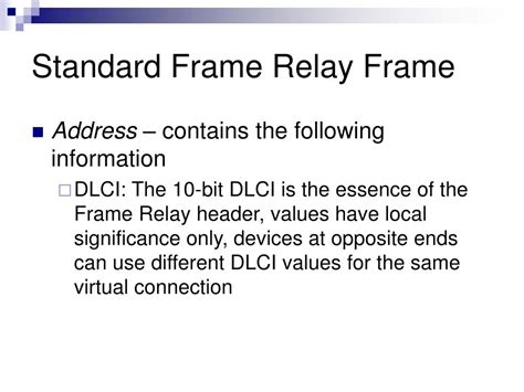 Image result for Frame Relay Format